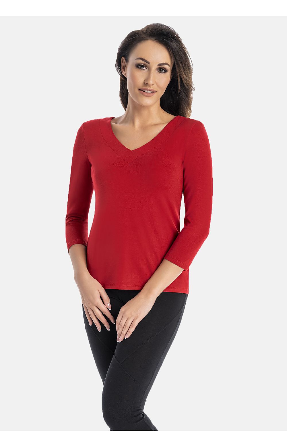   Bluzka Model Ivy 179241 Red - Teyli 