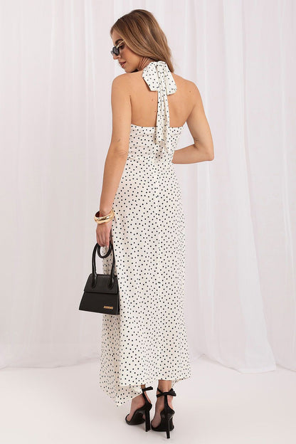  Sukienka Model IR-SK-M116550.97 White/Navy - Italy Moda 