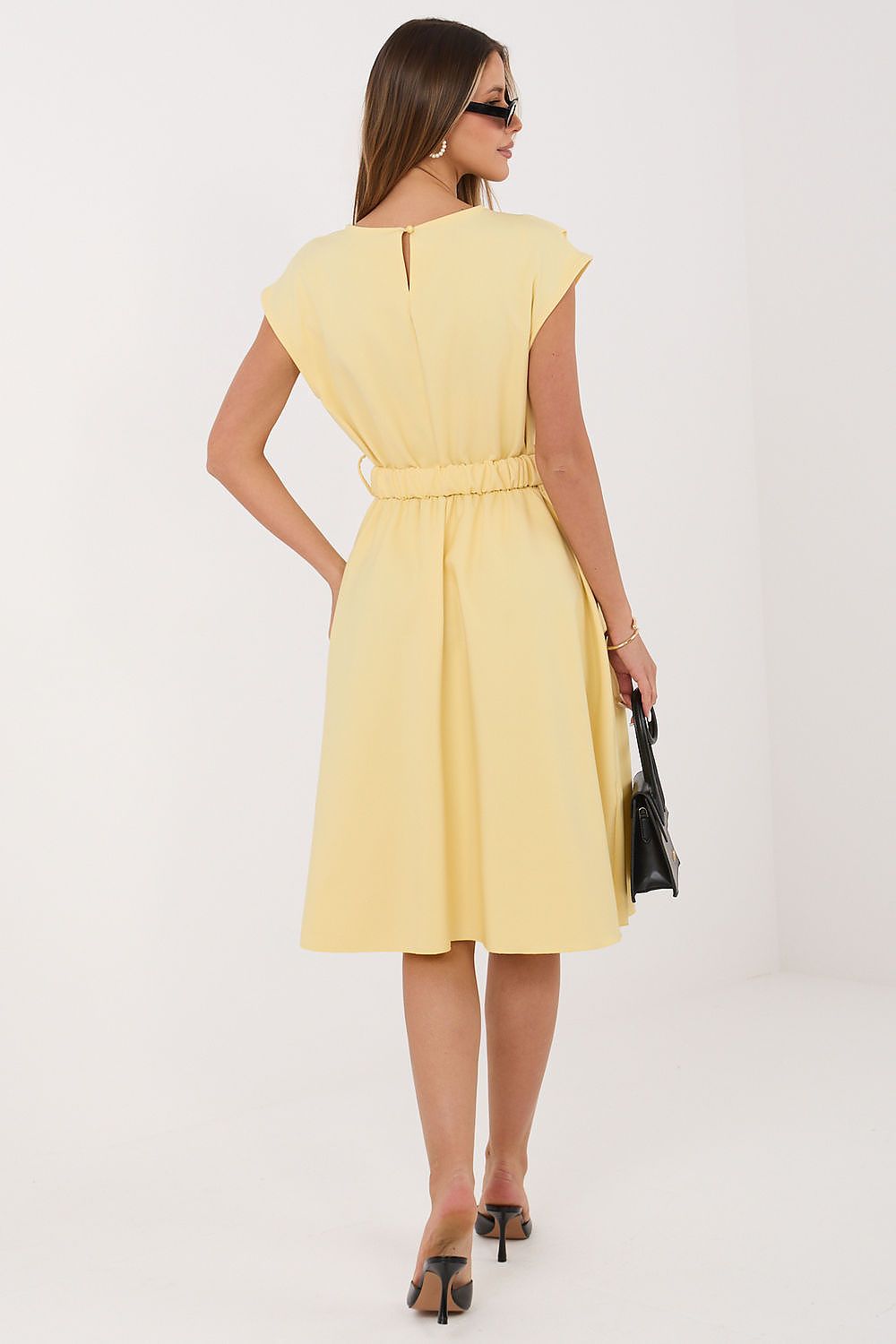  Sukienka Model MI-SK-3430-1.01 Light Yellow - Italy Moda 
