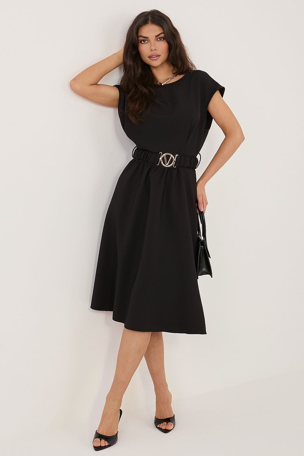  Sukienka Model MI-SK-3430-1.01 Black - Italy Moda 