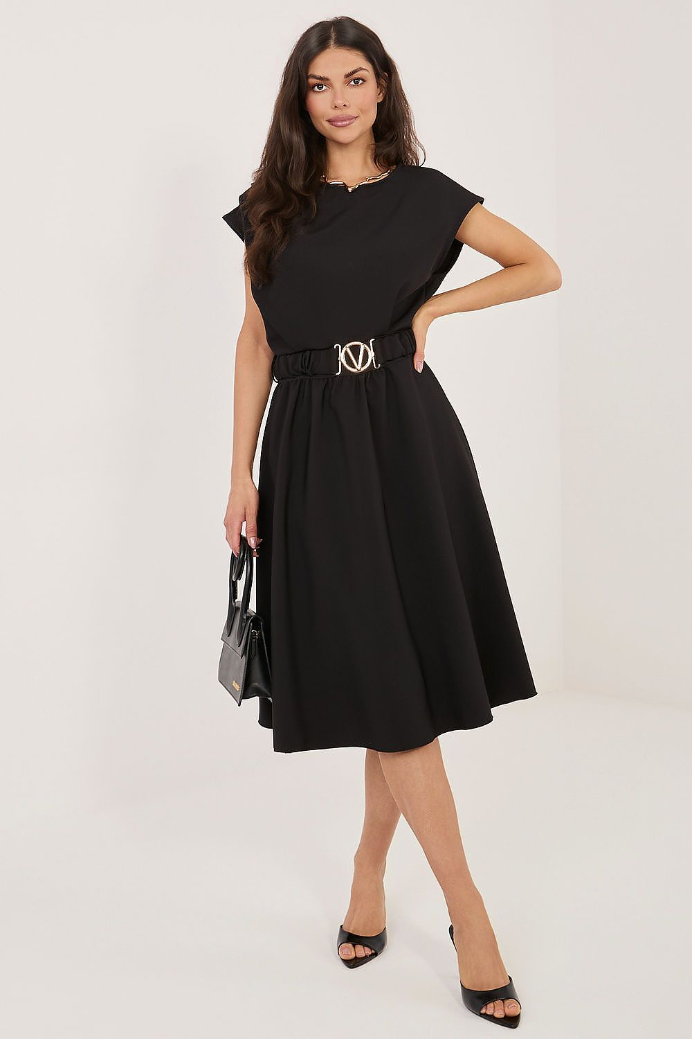  Sukienka Model MI-SK-3430-1.01 Black - Italy Moda 