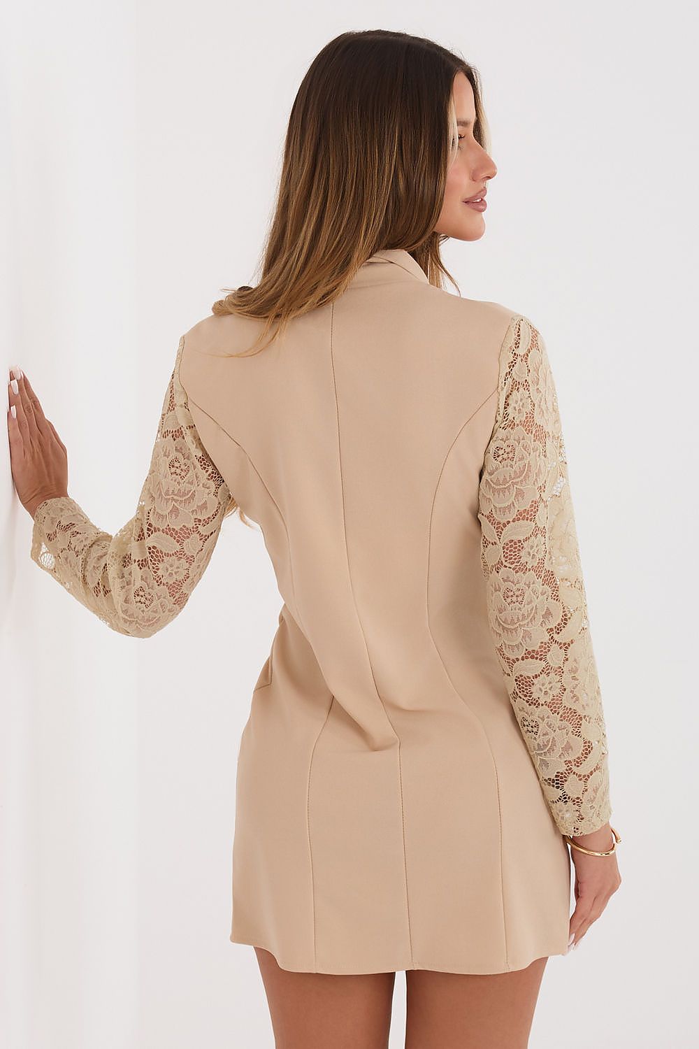  Sukienka Model MI-SK-A1664.91 Beige - Italy Moda 