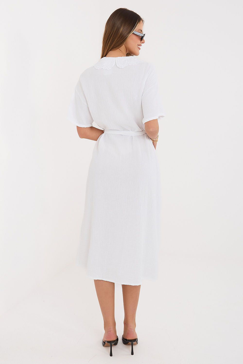  Sukienka Model MI-SK-3426.91 White - Italy Moda 