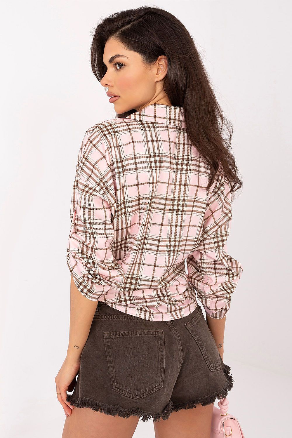   Koszula Damska Model IT-KS-16567.01 Light Pink - Italy Moda 