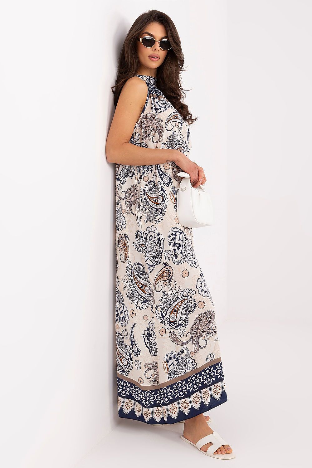  Sukienka Model IR-SK-LD2571-2.02 Navy - Italy Moda 