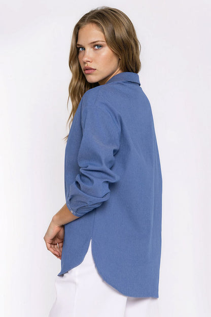   Jeansowa koszula oversize K98 Denim - Nife 