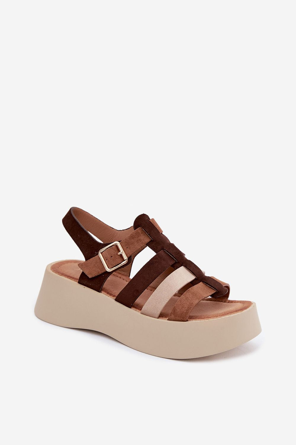  Sandały Model Glimelle H8-536 Brown - Step in style 
