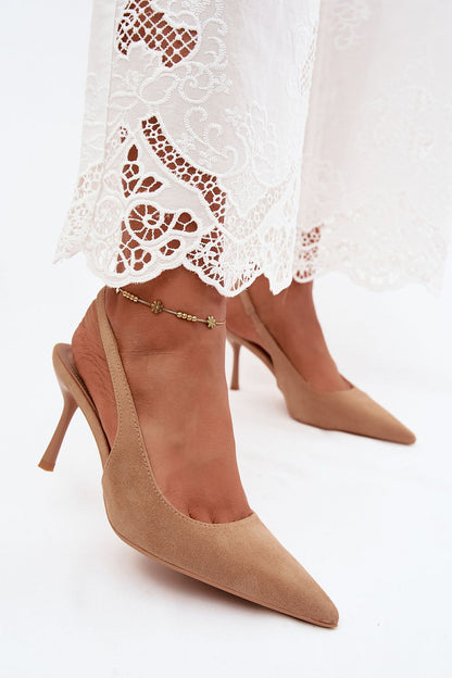  Sandały Model Kevina 9773 Dark Beige - Step in style 