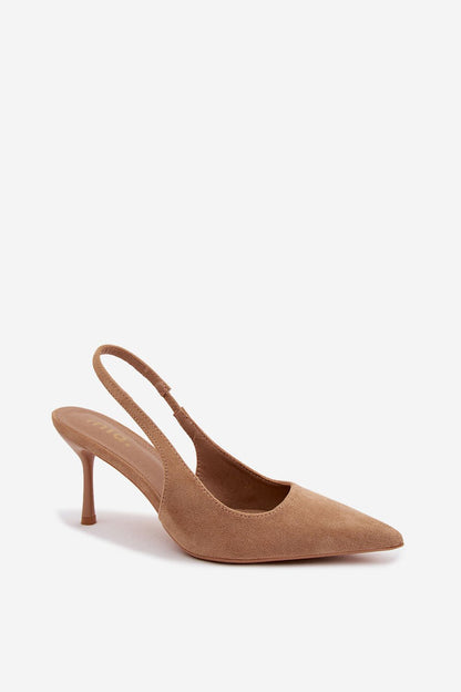  Sandały Model Kevina 9773 Dark Beige - Step in style 