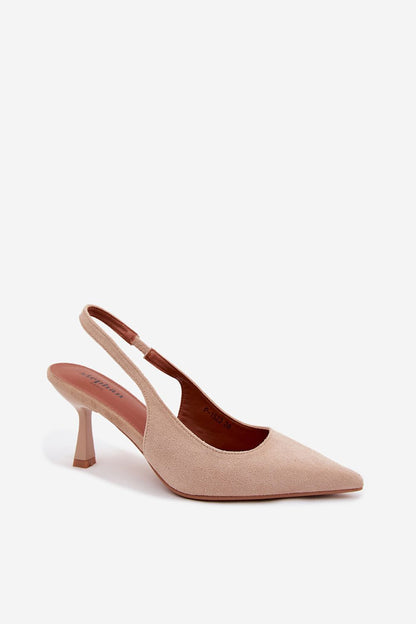  Sandały Model Saria P-1523 Beige - Step in style 
