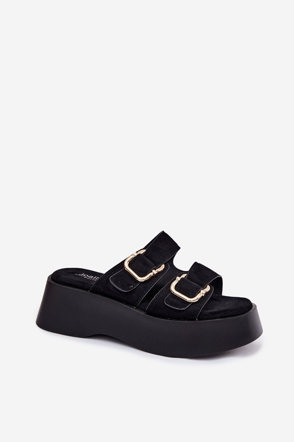  Sandał Klapki Model Hazelia THS-162 Black - Step in style 