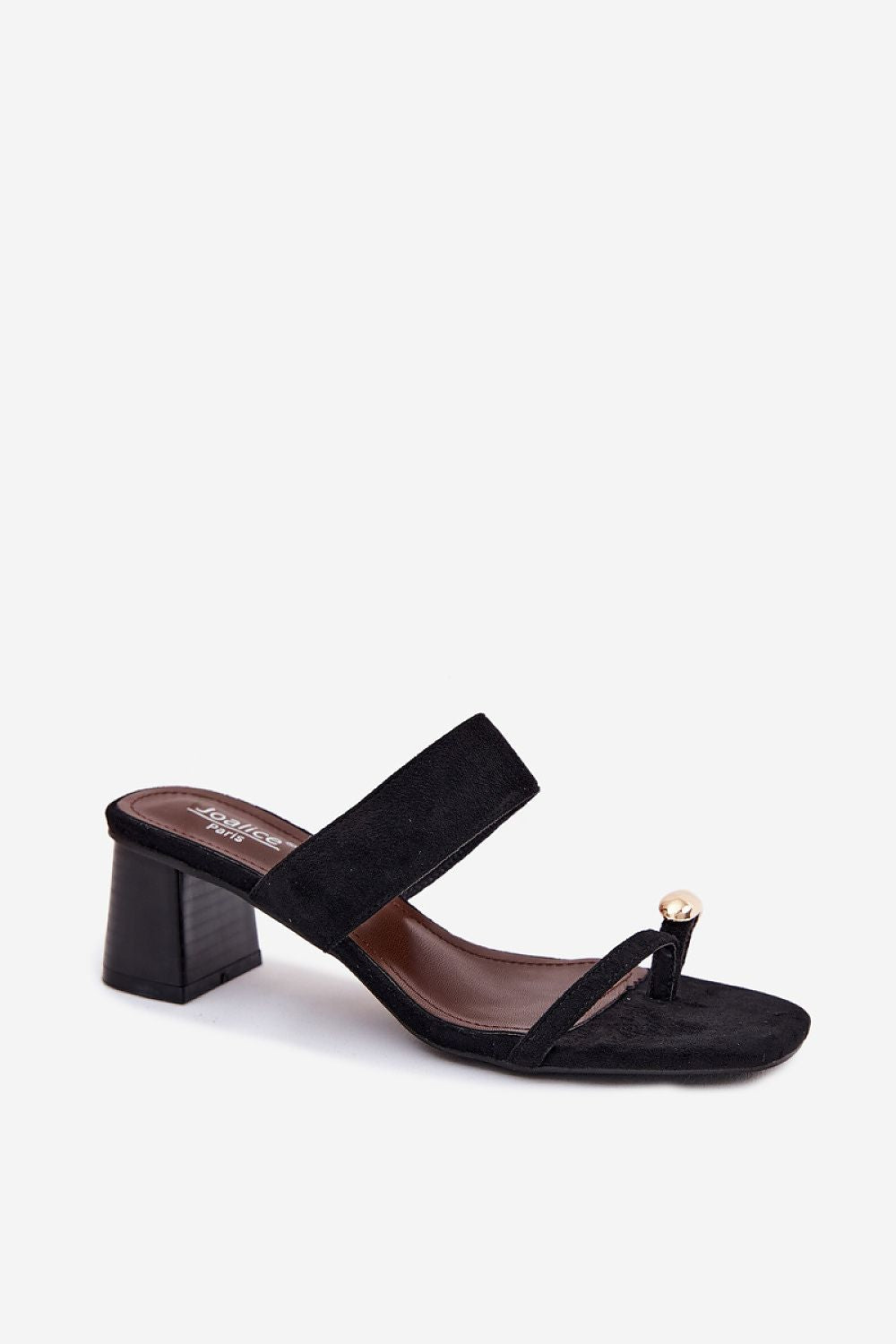 Sandał Klapki Model Dakotelle 666-82 Black - Step in style 