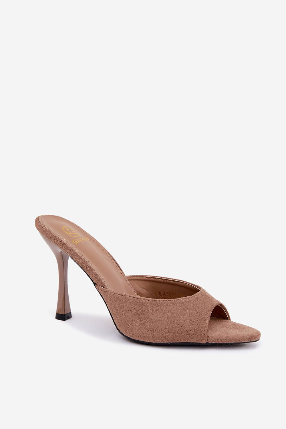  Sandał Klapki Model Cherryssa LOLA5272 Khaki - Step in style 
