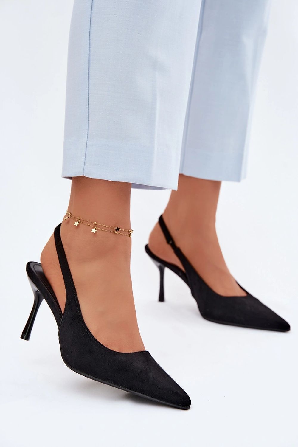  Sandały Model Kevina 9773 Black - Step in style 