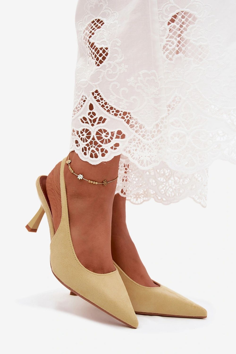  Sandały Model Saria P-1523 Yellow - Step in style 