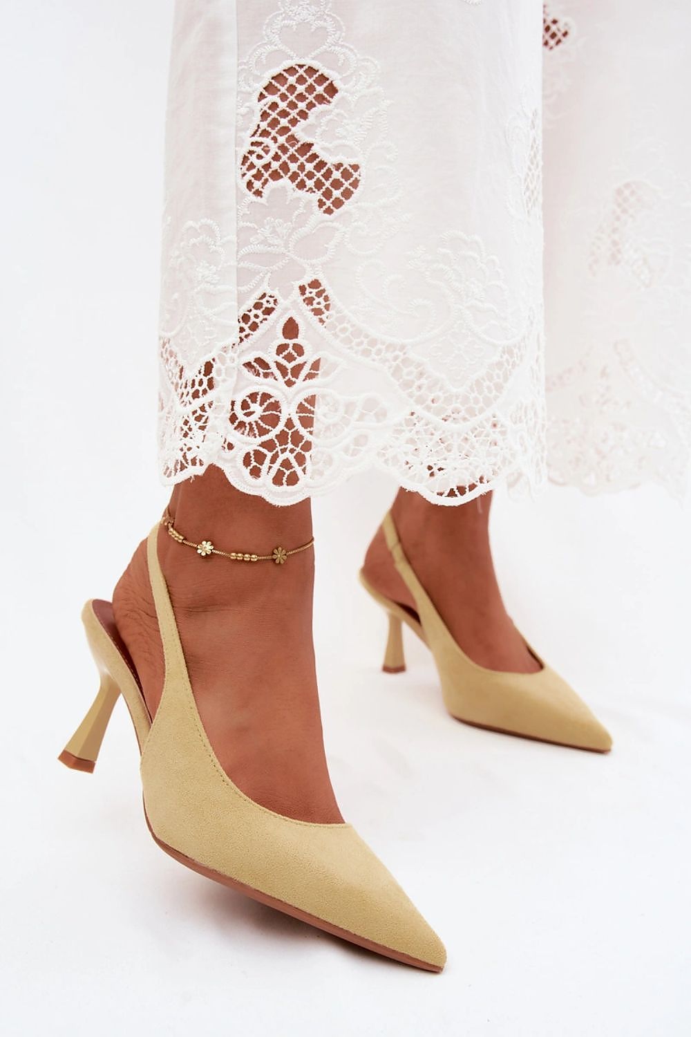  Sandały Model Saria P-1523 Yellow - Step in style 