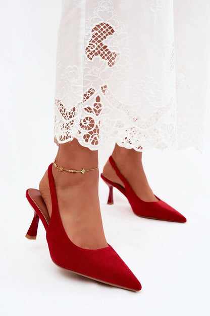  Sandały Model Saria P-1523 Red - Step in style 