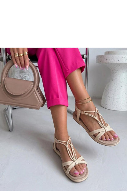  Sandały Model Moa XAR167 Beige - Solea 