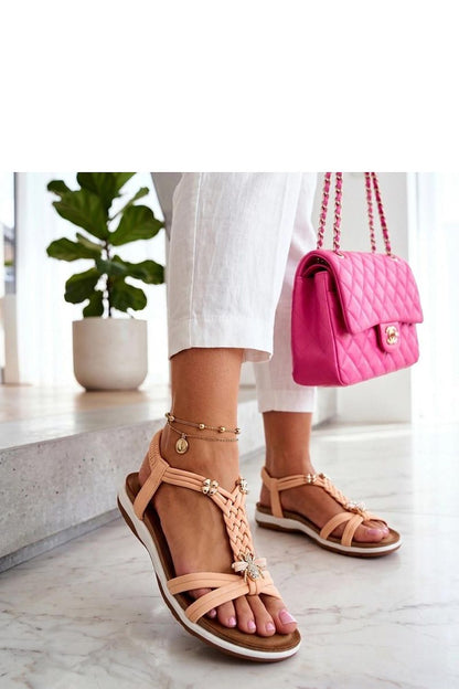  Sandały Model Hedda XAR-138 Beige - Solea 