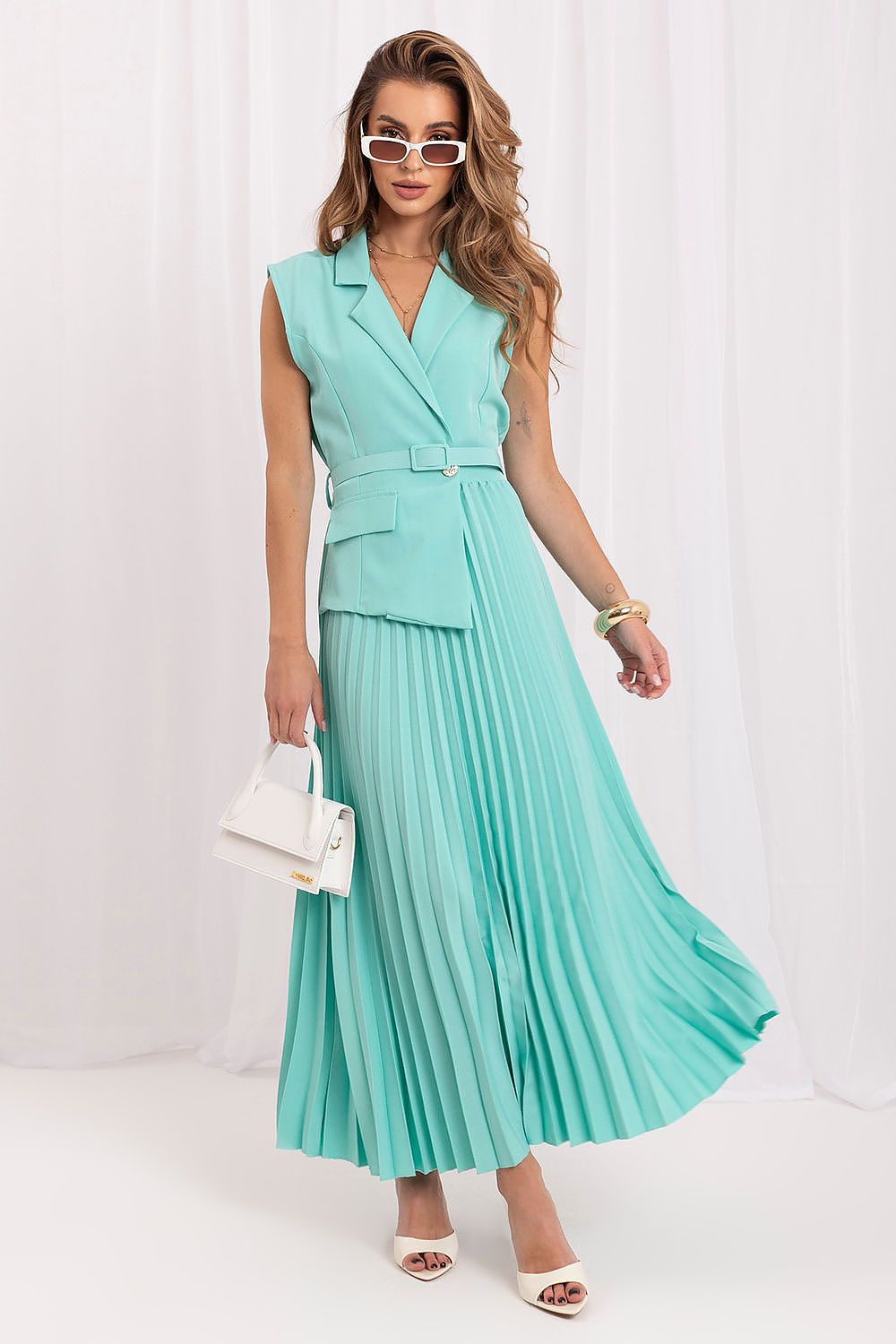  Sukienka Model IT-SK-21558.86 Mint - Rue Paris 