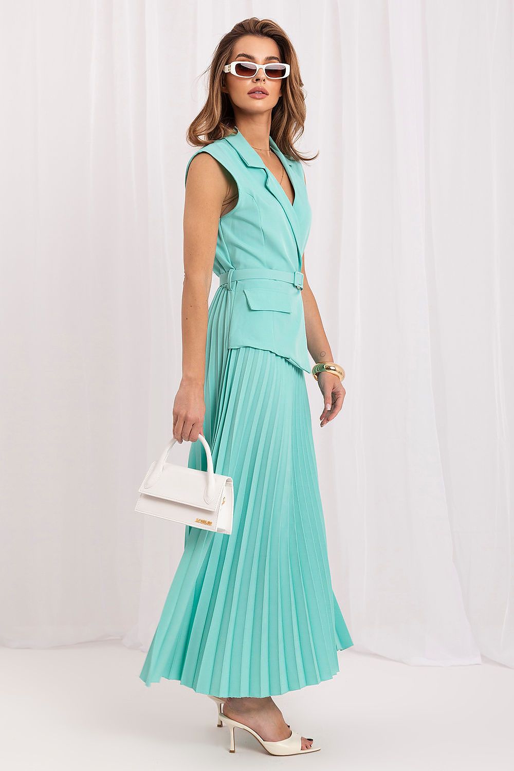  Sukienka Model IT-SK-21558.86 Mint - Rue Paris 