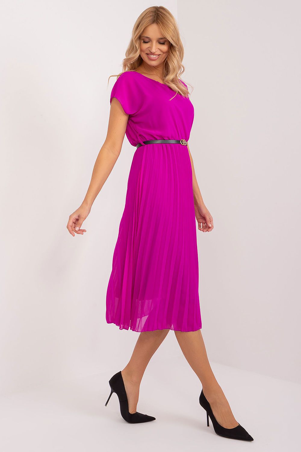  Sukienka Model DHJ-SK-8839-1.23X Violet - Rue Paris 