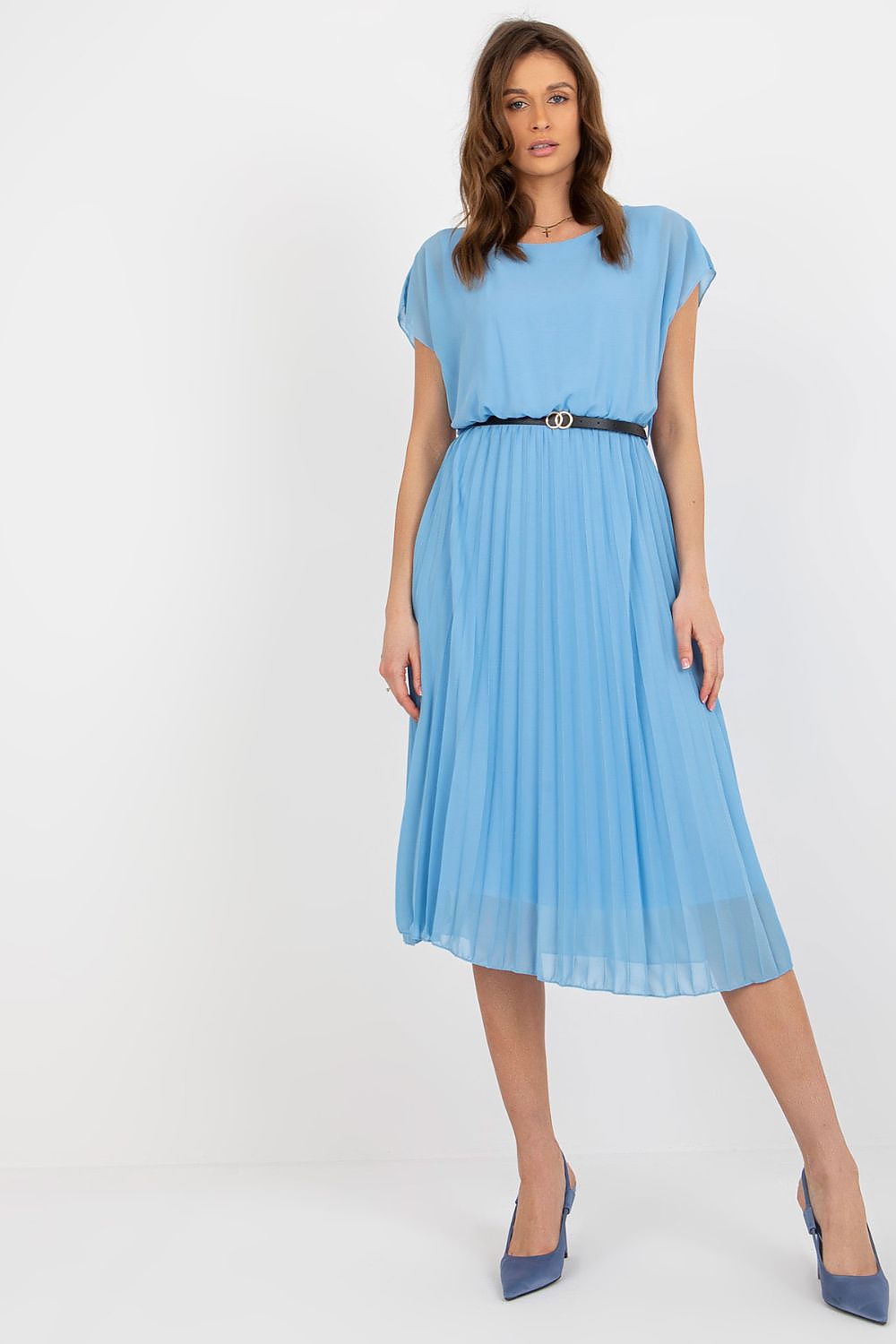  Sukienka Model DHJ-SK-8839-1.23X Light Blue - Rue Paris 