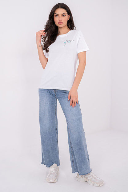   Tshirt Damski Model D12022M02844A White - Factory Price 
