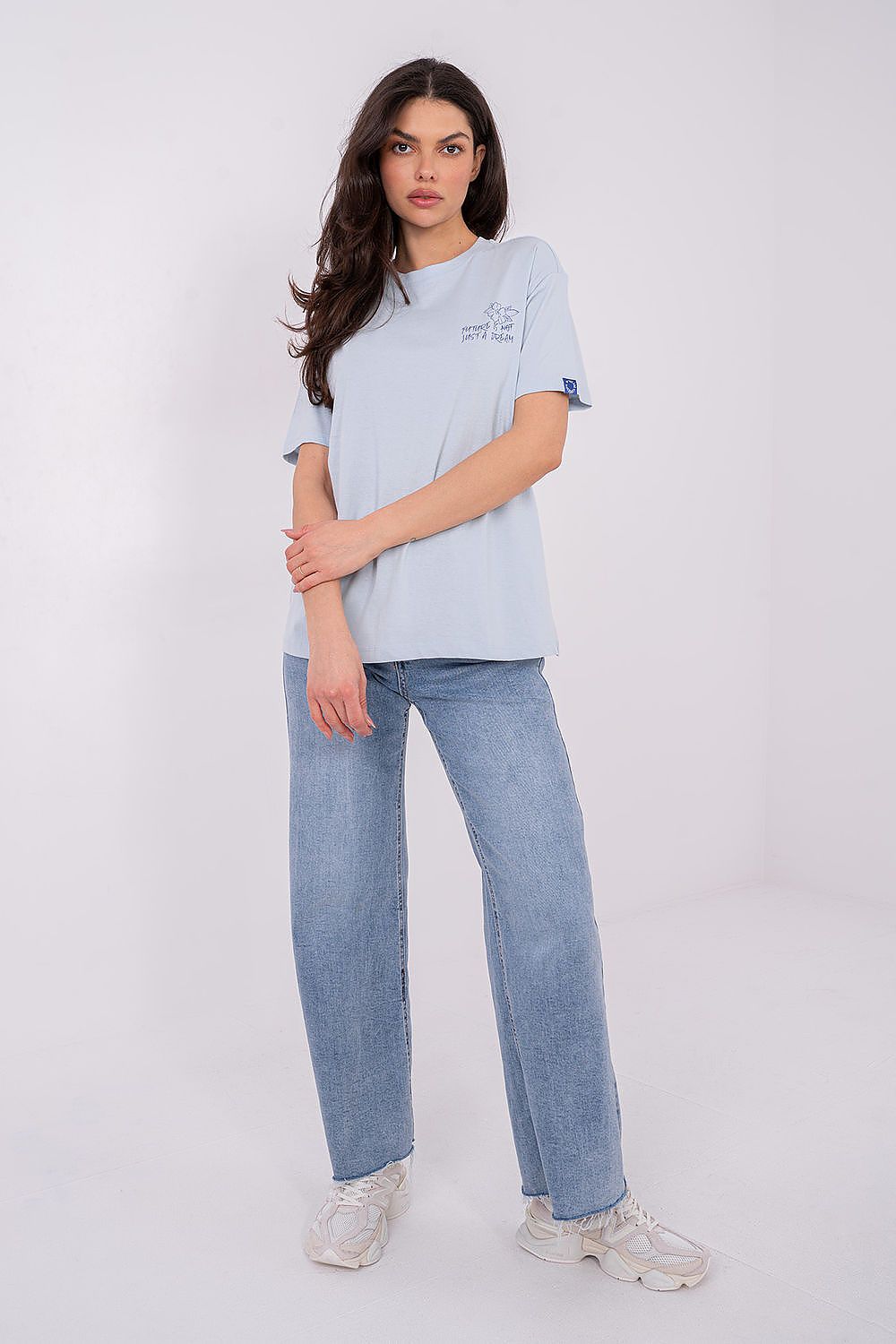   Tshirt Damski Model D12022M02842A Light Blue - Factory Price 