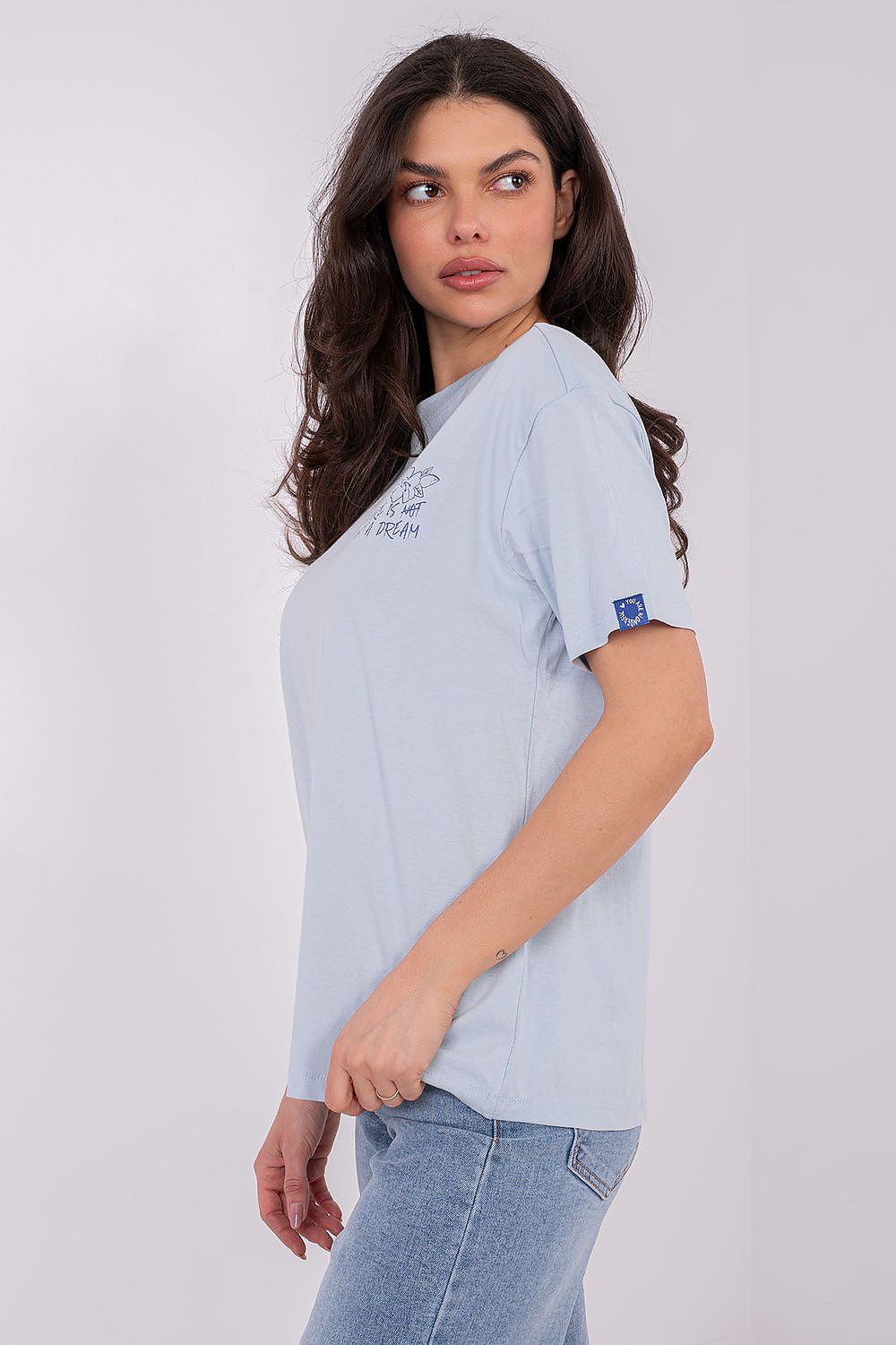   Tshirt Damski Model D12022M02842A Light Blue - Factory Price 
