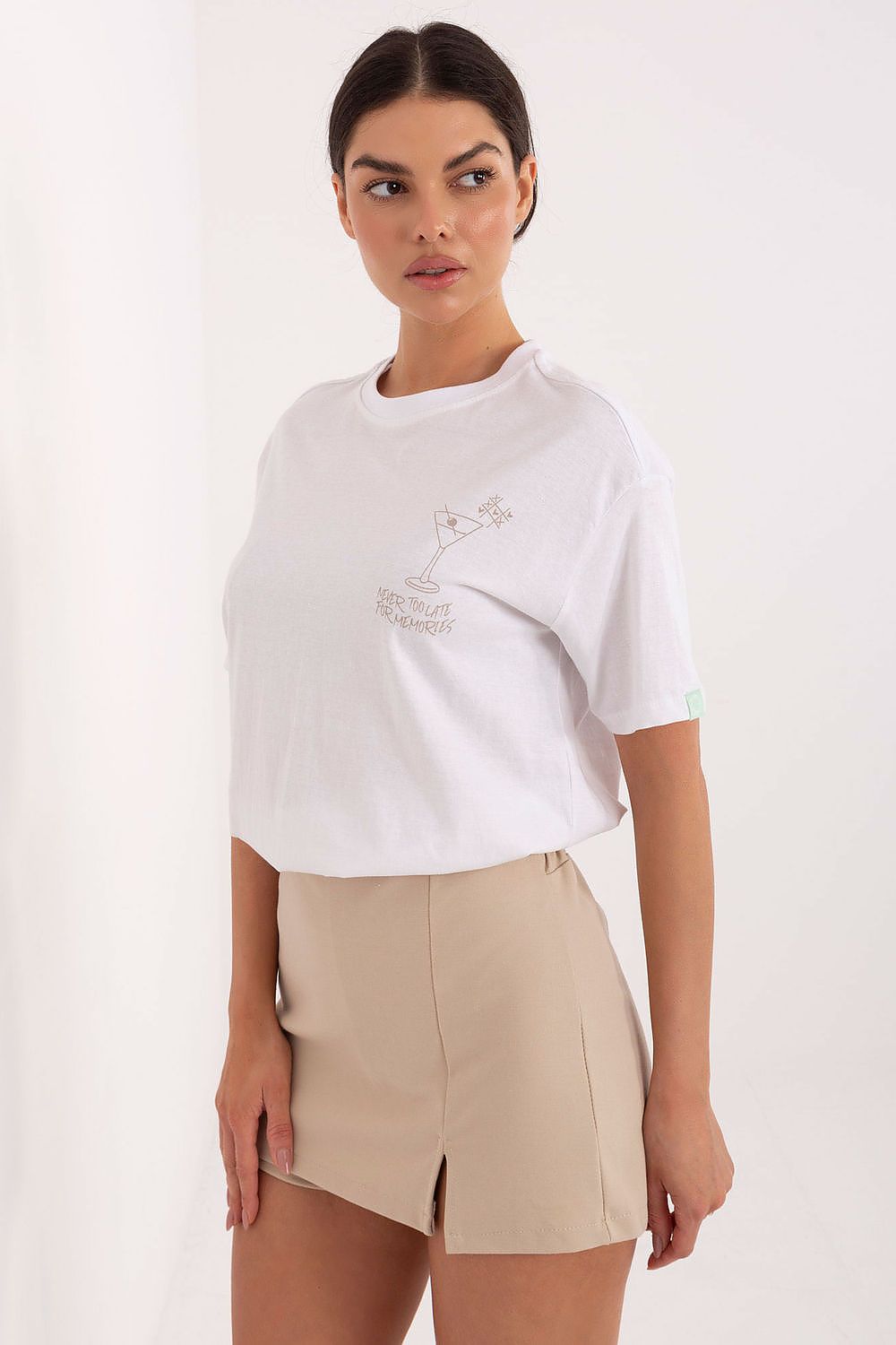  Tshirt Damski Model D12022M02842A White - Factory Price 