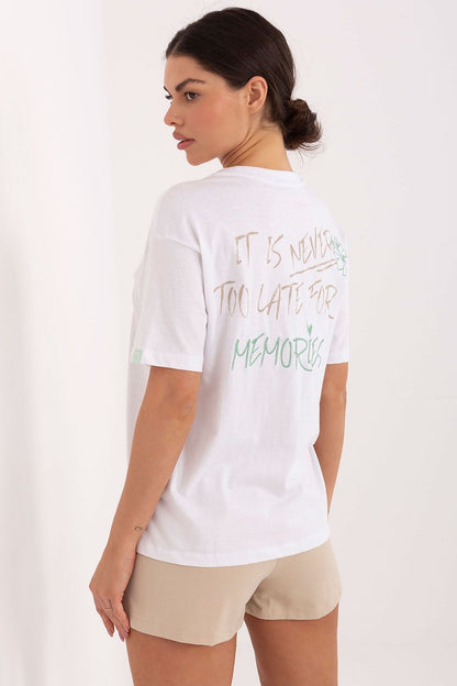   Tshirt Damski Model D12022M02842A White - Factory Price 