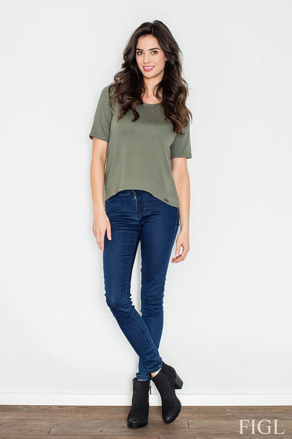   Bluzka M436 Green - Figl 