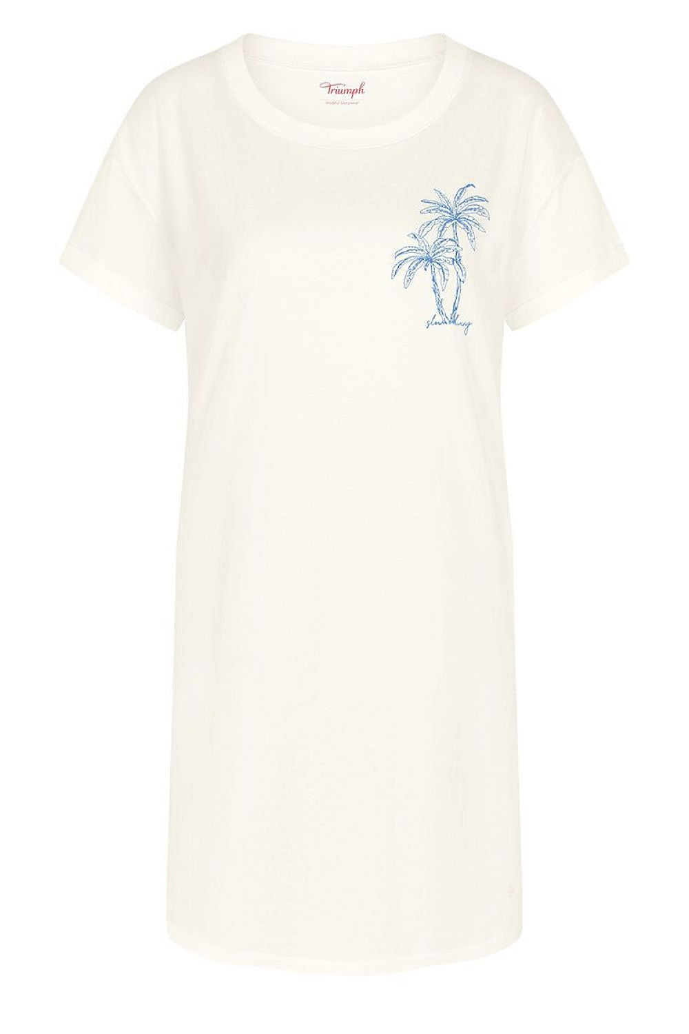  Koszulka nocna Koszula Nocna Model NIGHTDRESSES 10221117-00GZ 230947 Ecru - Triumph 