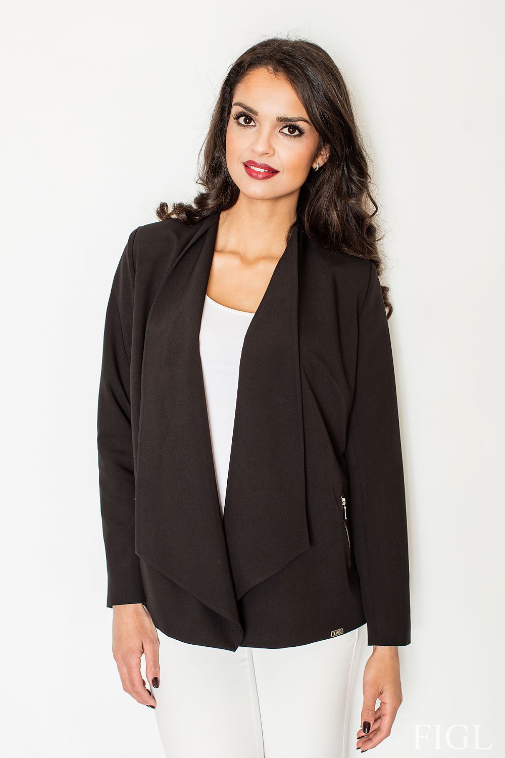   Żakiet M435 Black - Figl 