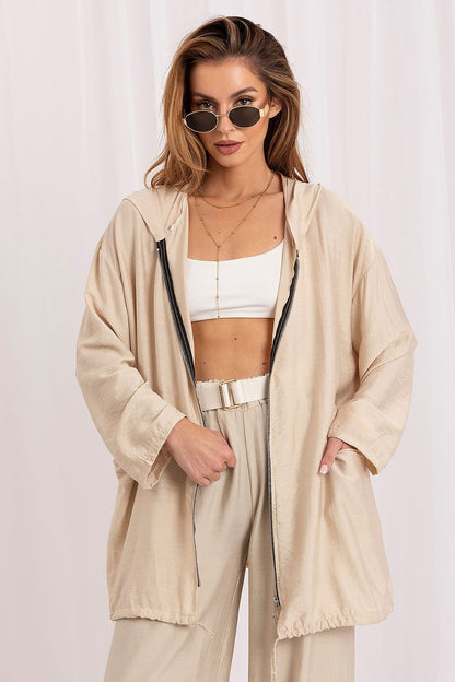   Bluza Damska Model IT-BL-10362.24 Beige - Rue Paris 