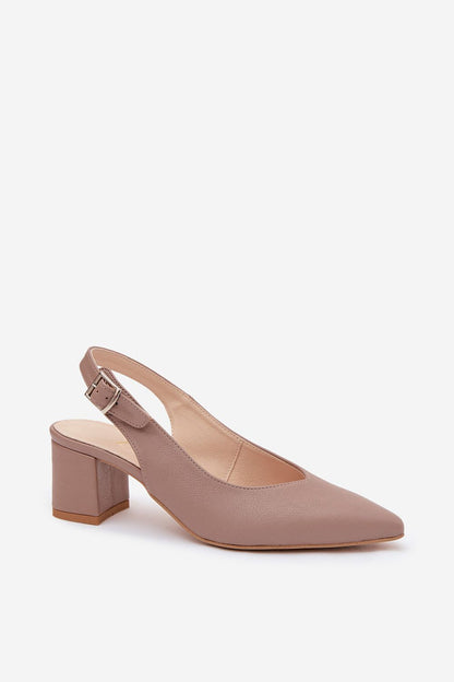  Sandały Model Zazoo 1122 Taupe - Step in style 
