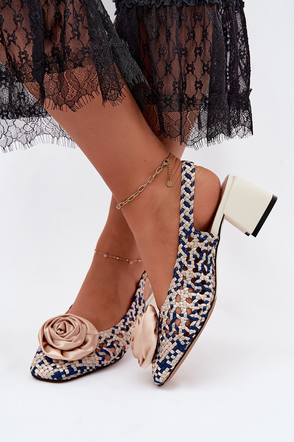  Sandały Model Artiker 58C0372 Beige/Navy - Step in style 