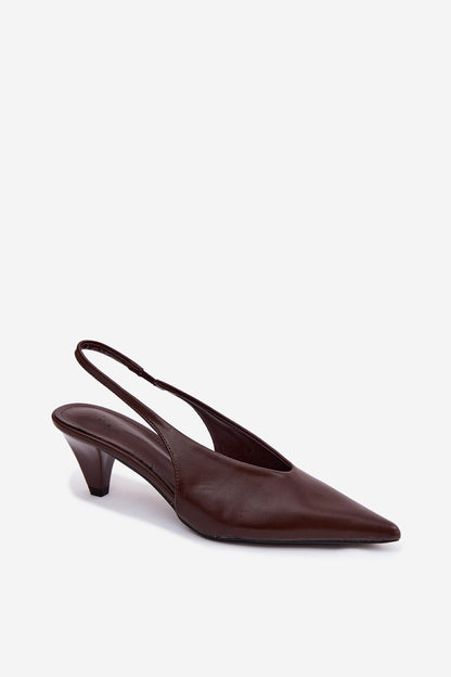  Sandały Model Sapphire P-1531 Czekolada - Step in style 