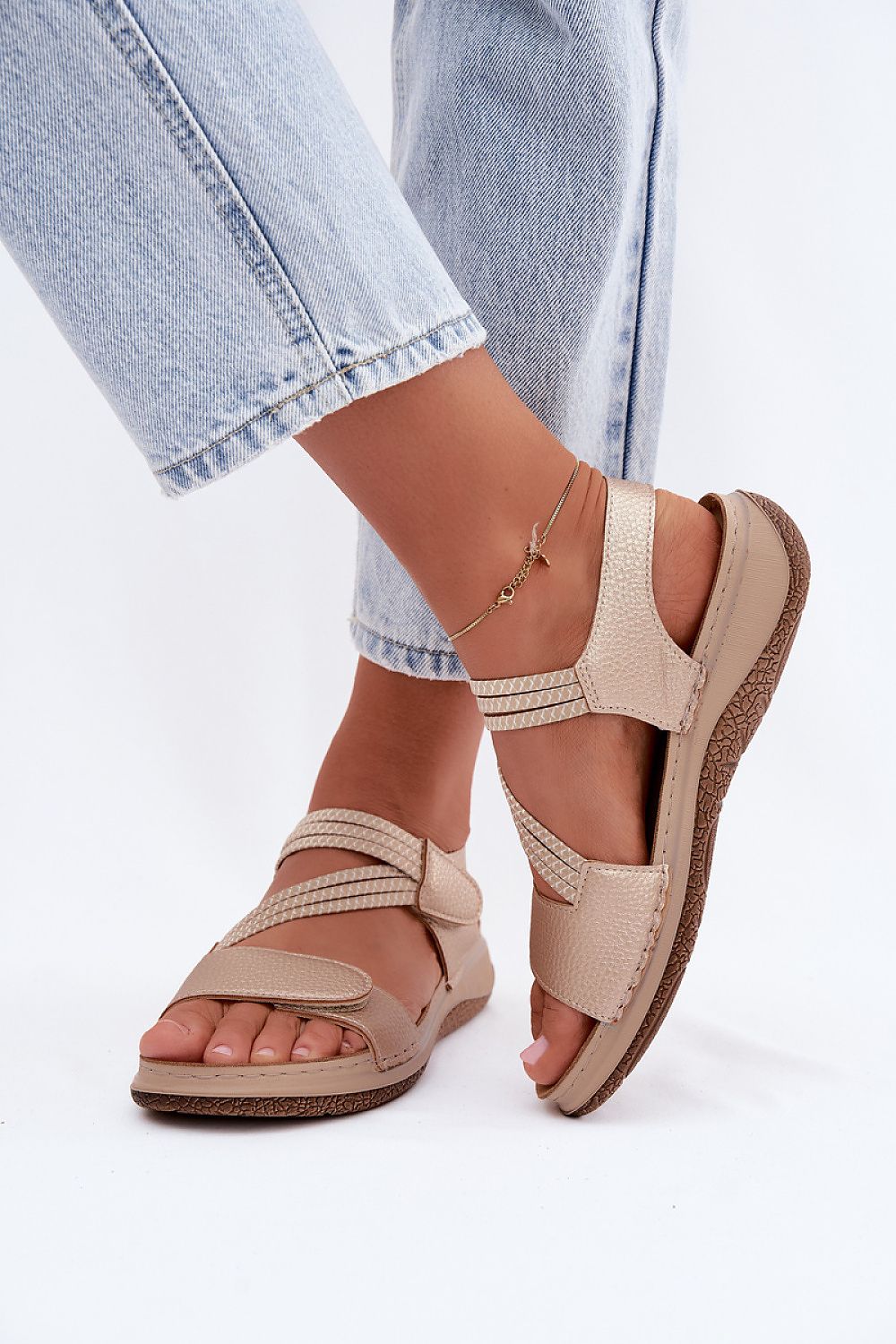  Sandały Model Inblu LL000008 Gold - Step in style 