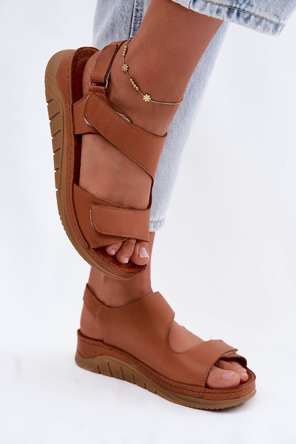 Sandały Model Maciejka L4495-29 Brown - Step in style 