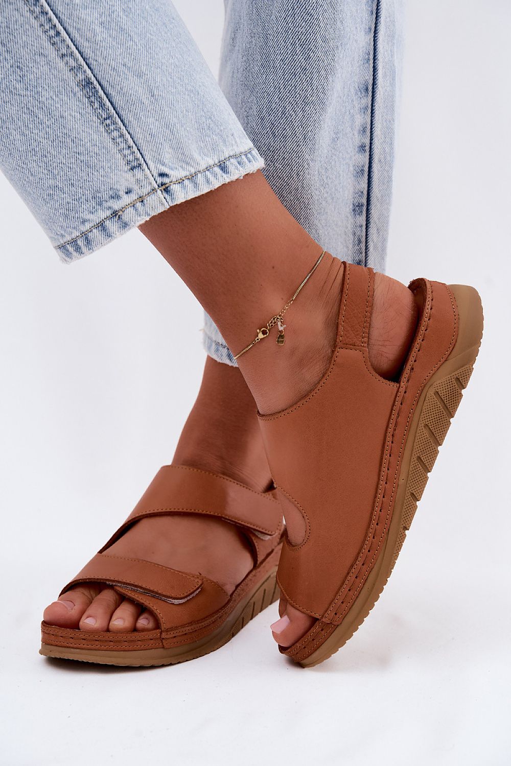  Sandały Model Maciejka L4495-29 Brown - Step in style 