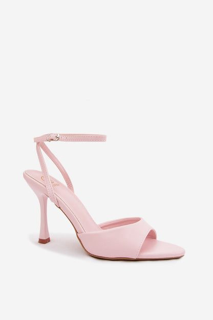  Sandały Model Palmer LOLA5322 Pink - Step in style 