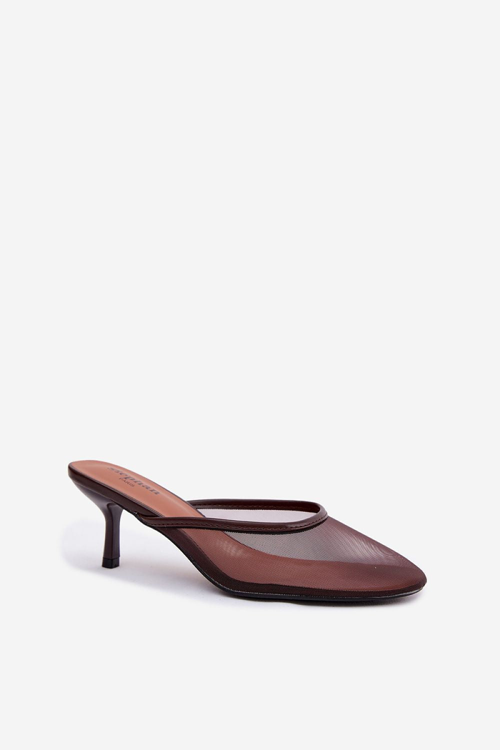  Sandał Klapki Model Calmio LN-81 Czekolada - Step in style 