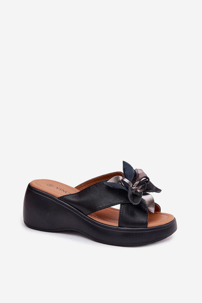  Sandał Klapki Model Vinceza 41511 Black - Step in style 
