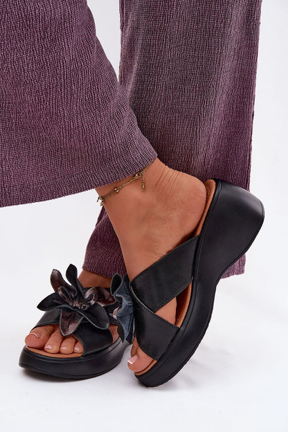  Sandał Klapki Model Vinceza 41511 Black - Step in style 