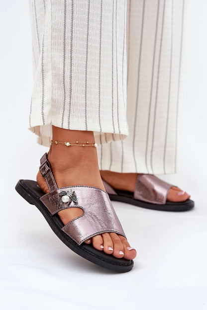  Sandały Model Vinceza 17378 Silver - Step in style 