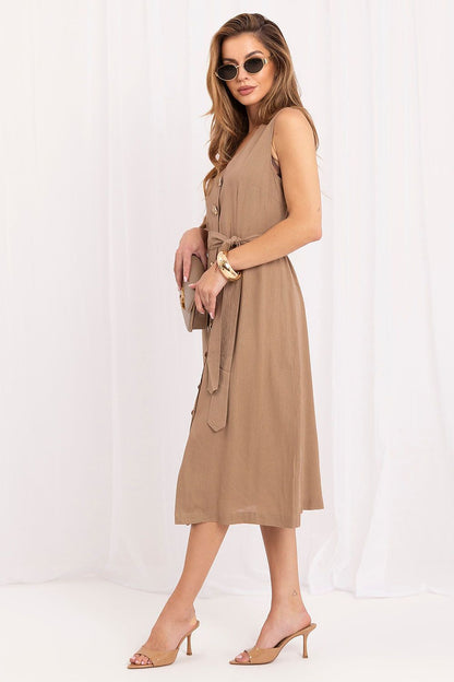  Sukienka Model IR-SK-J172917.76 Light Brown - Italy Moda 