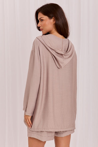   Bluza Damska Model IT-BL-10362.24 Dark Beige - Rue Paris 