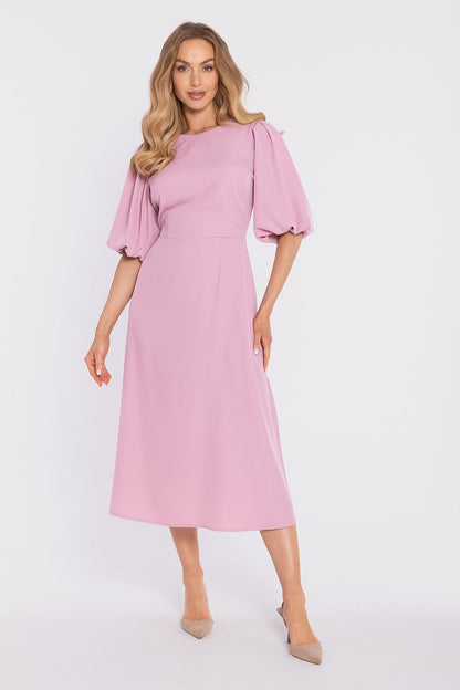   Sukienka Model MOE920 Powder Pink - Moe 